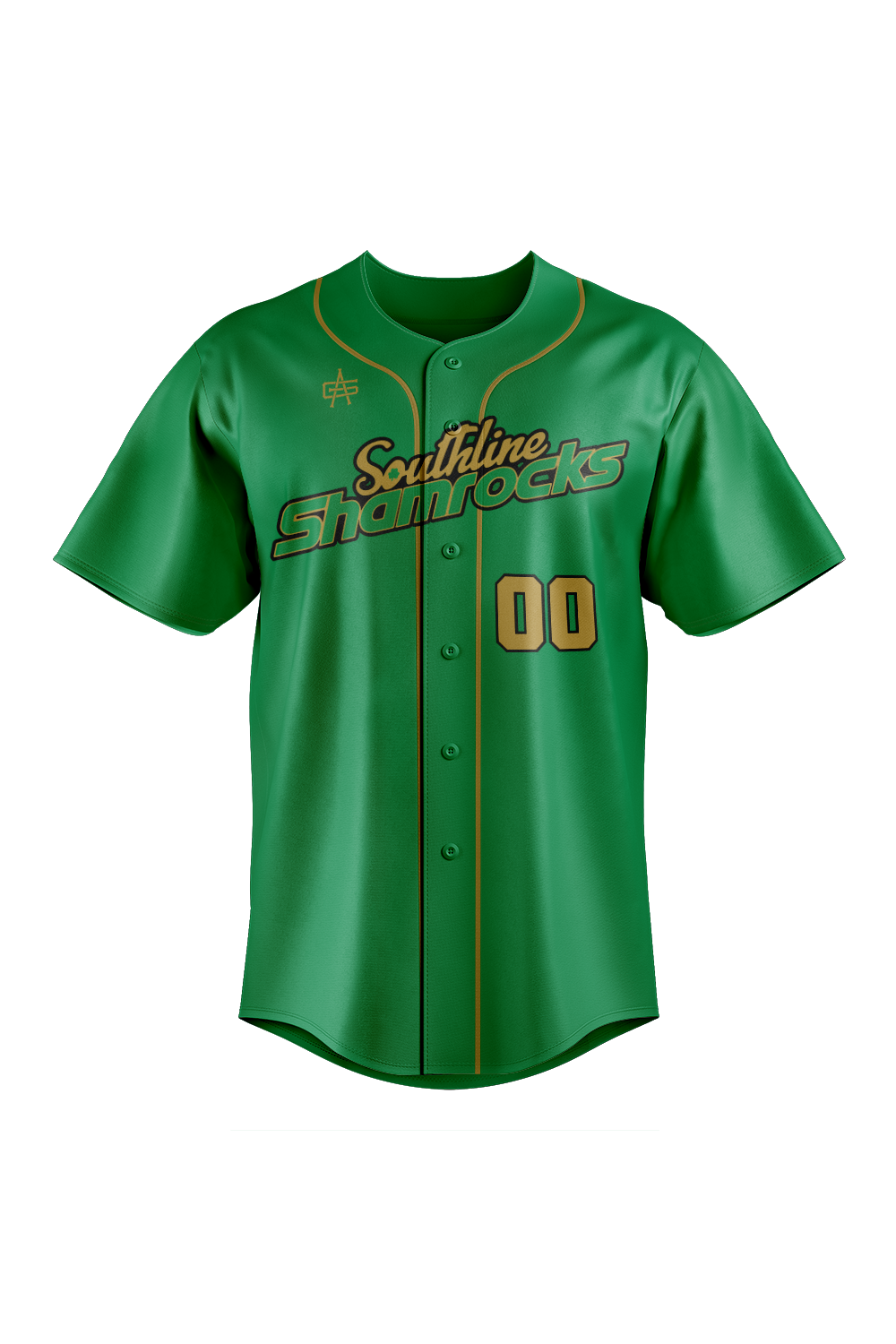 Shamrocks Baseball Sublimated Full Button Jersey