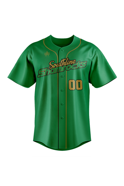 Shamrocks Baseball Sublimated Full Button Jersey