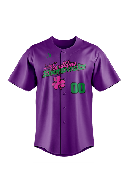 Shamrocks Sublimated Softball Full Button Jersey