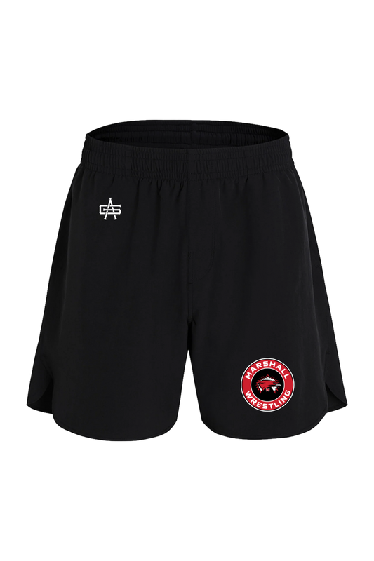 Marshall Redhawks Wrestling DTF V1 Gutsy Maverick 7" Shorts
