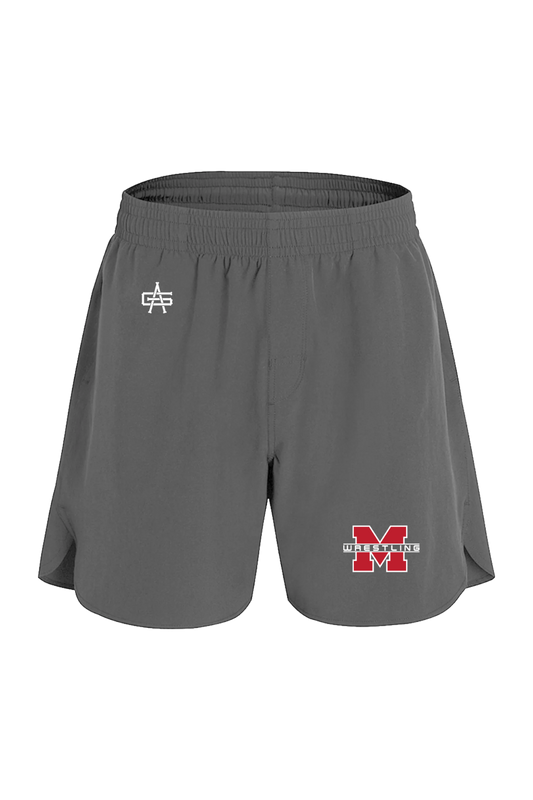 Marshall Redhawks Wrestling DTF V2 Gutsy Maverick 7" Shorts