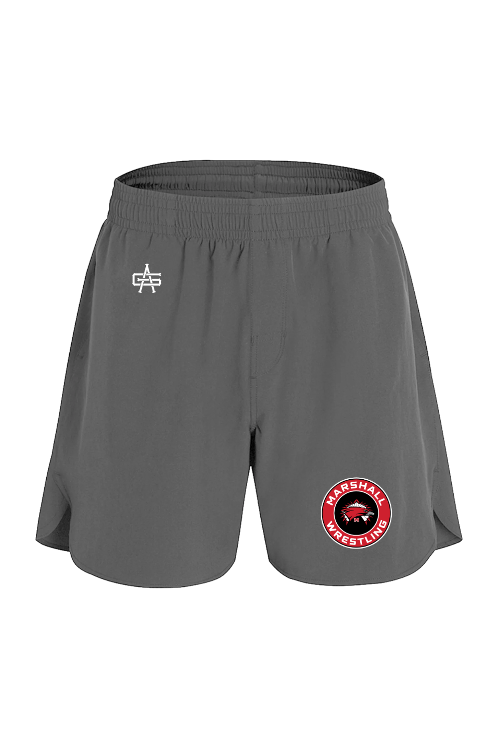 Marshall Redhawks Wrestling DTF Gutsy Maverick 7" Shorts