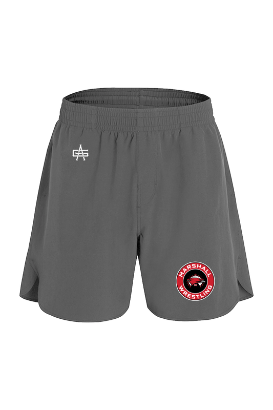 Marshall Redhawks Wrestling DTF V1 Gutsy Maverick 7" Shorts