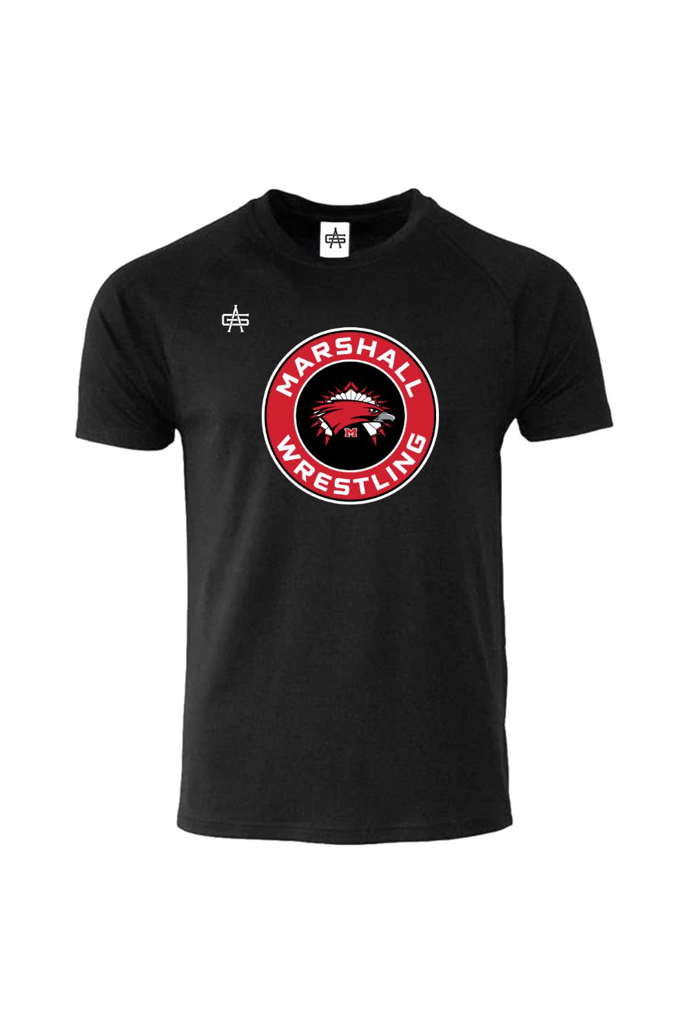 Marshall Redhawks Wrestling DTF Gutsy Maverick DriFit Tee