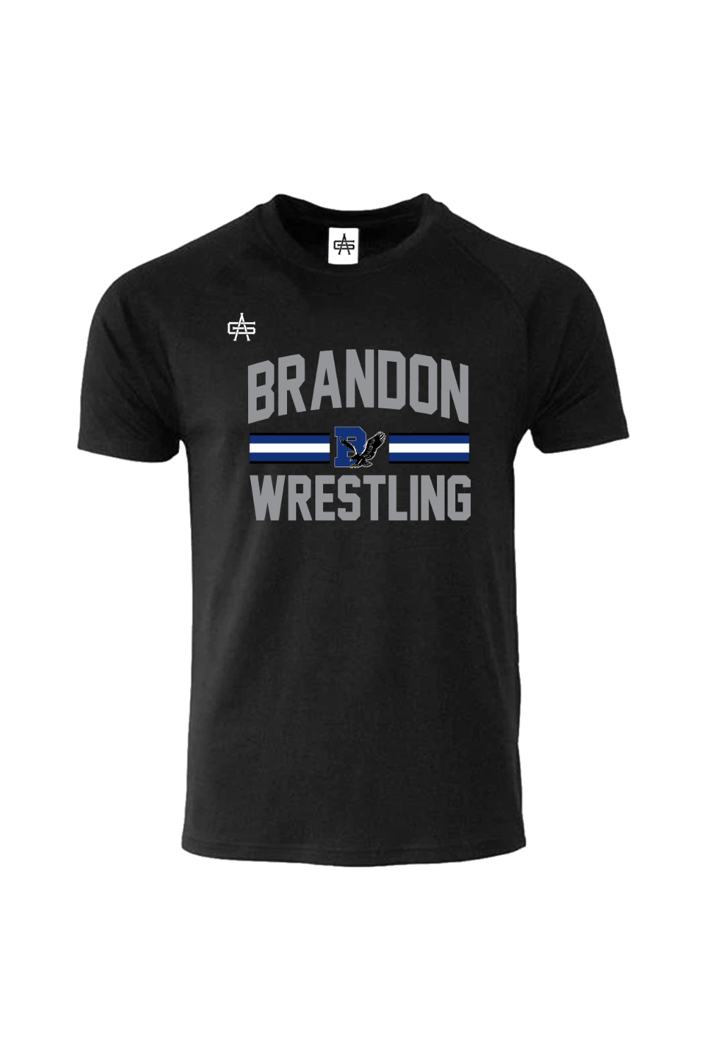 Brandon MS Youth Wrestling DTF Gutsy Maverick Hydro Pro Tee
