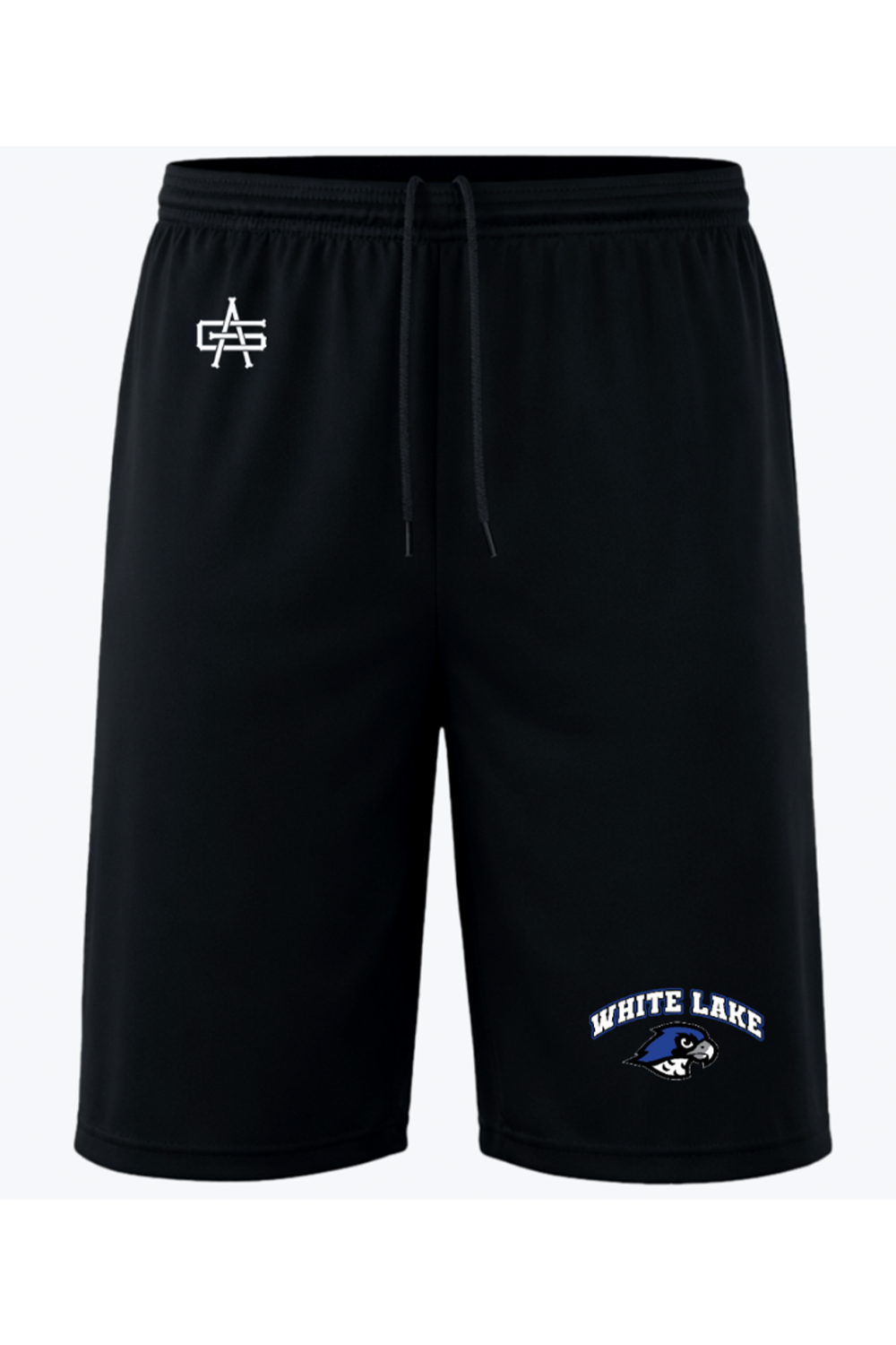 White Lake MS Wrestling Gutsy Maverick 9" Shorts