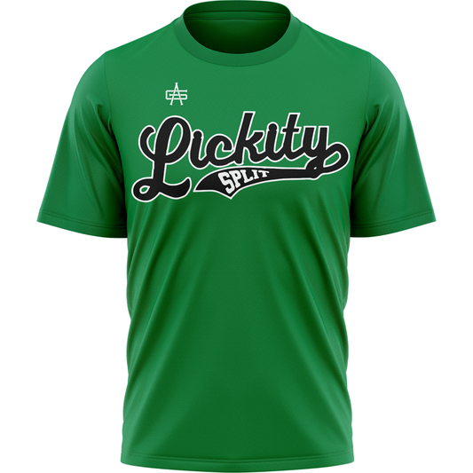 Lickity Split Softball Green Parent Jersey