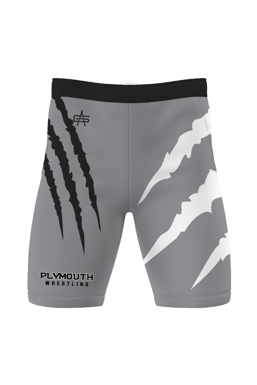 Plymouth Wrestling Performance Compression Shorts