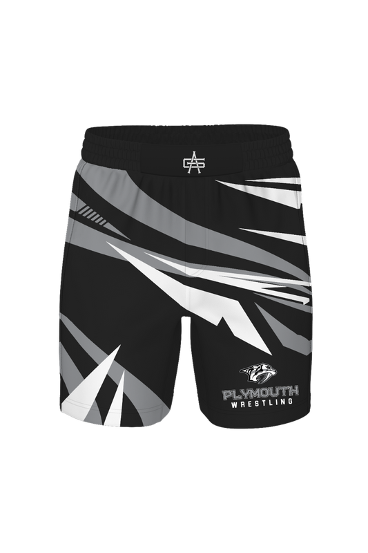 Plymouth Wrestling Sublimated Fight Shorts