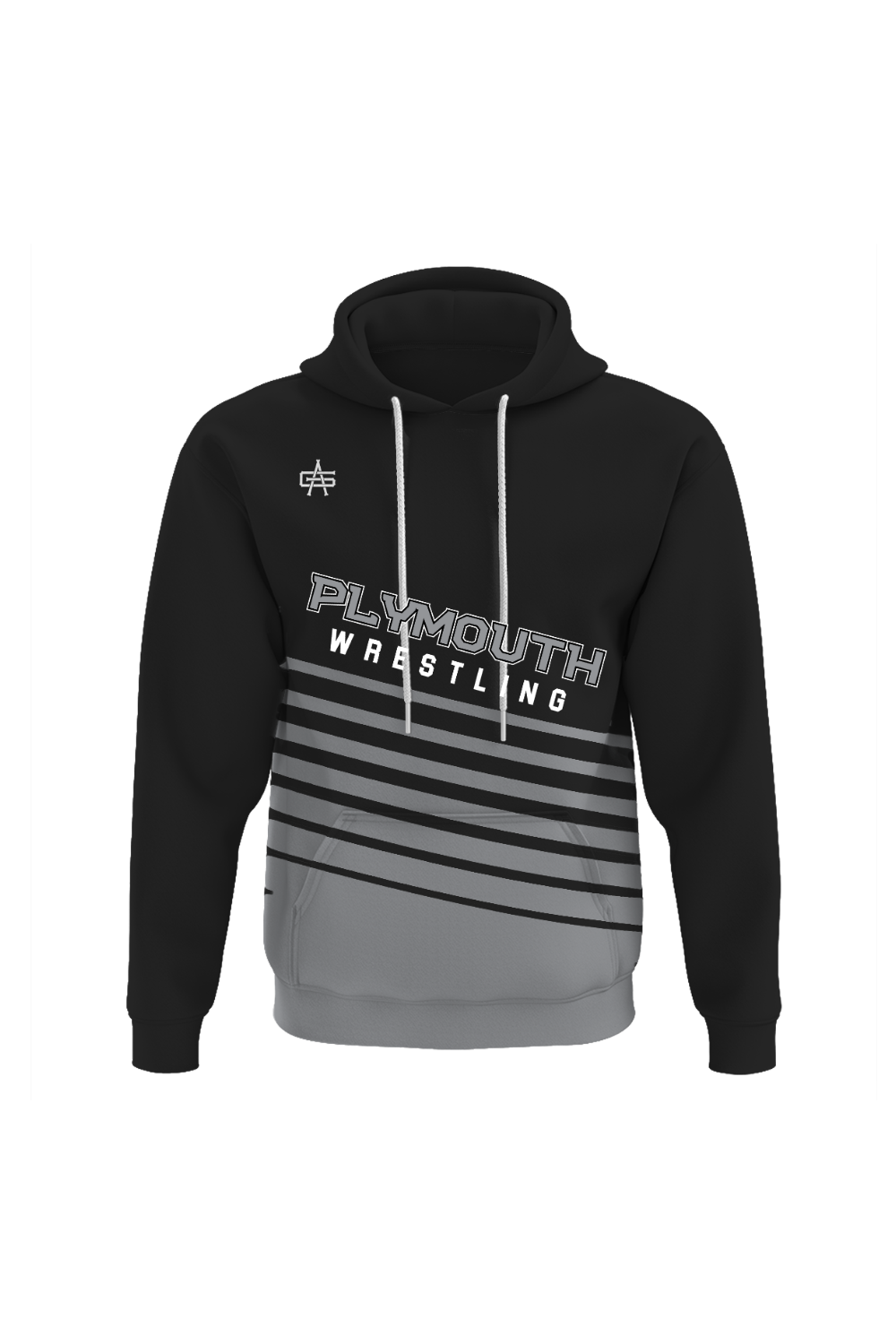 Plymouth Wrestling Customizable Performance Sublimated Hoodie