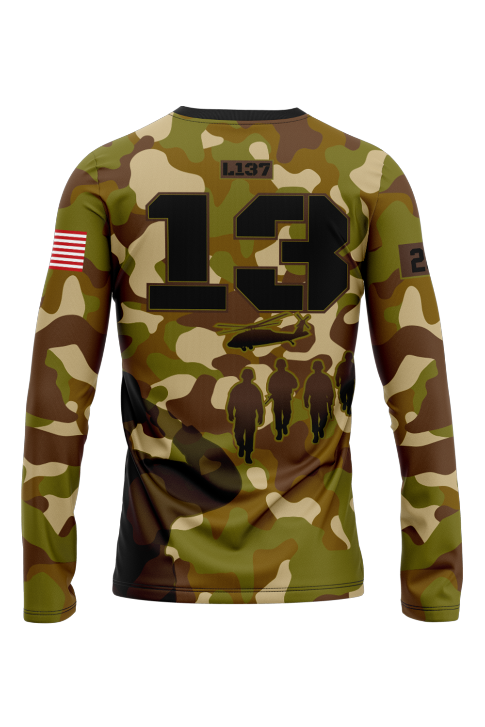 VA Vibe Softball Men's Performance Long Sleeve Dri-Fit Tee