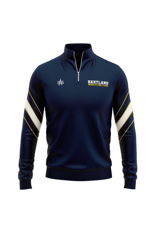 Hartland Wrestling Club Charged Sublimated Performance Quarter Zip