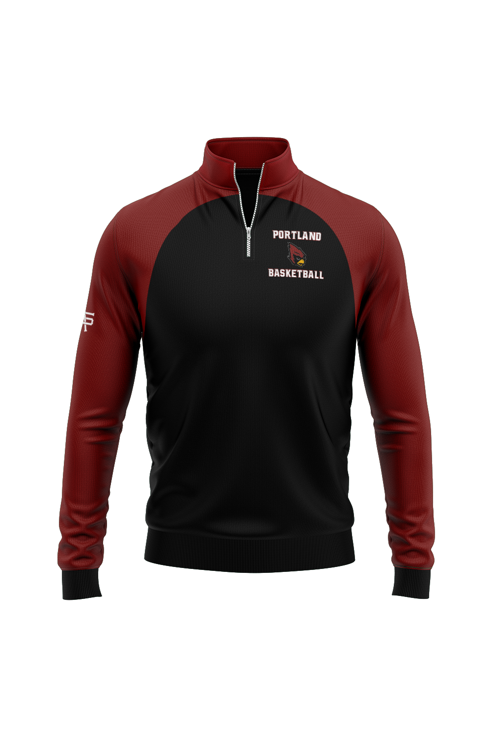 Portland Raider Basketball Performance Quarter Zip