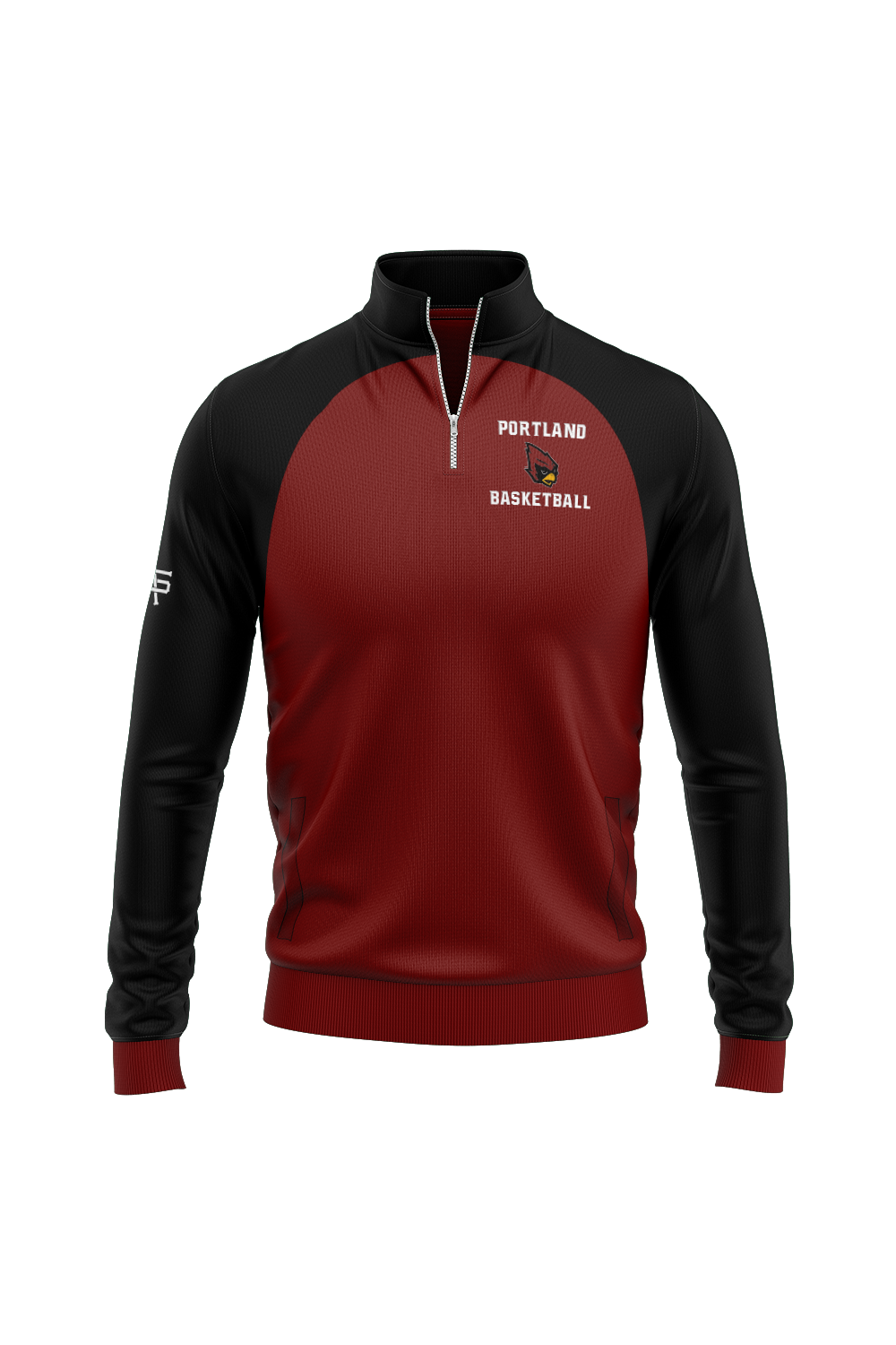 Portland Raider Basketball Performance Quarter Zip