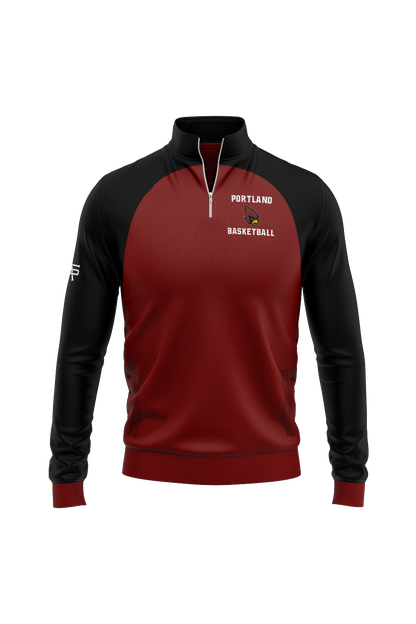 Portland Raider Basketball Performance Quarter Zip
