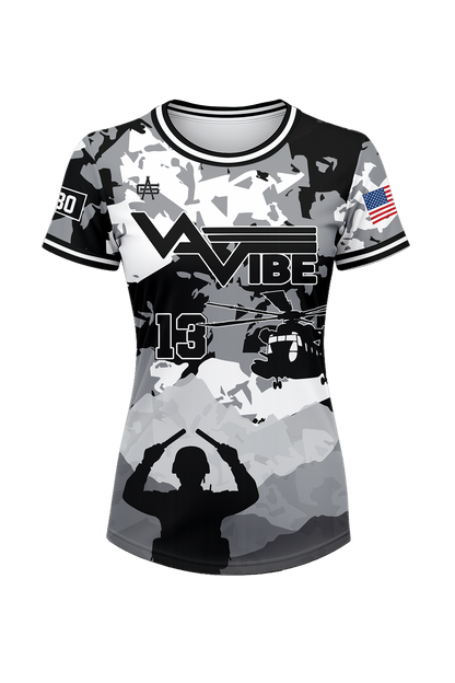 VA Vibe Softball Women's Sublimated No Button Jersey