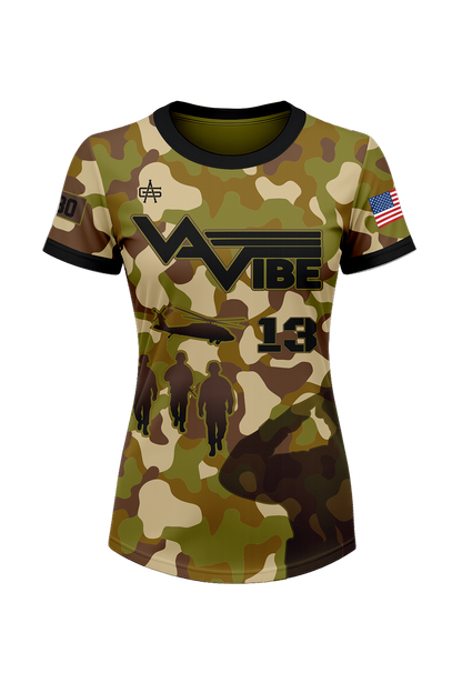 VA Vibe Softball Women's Sublimated No Button Jersey