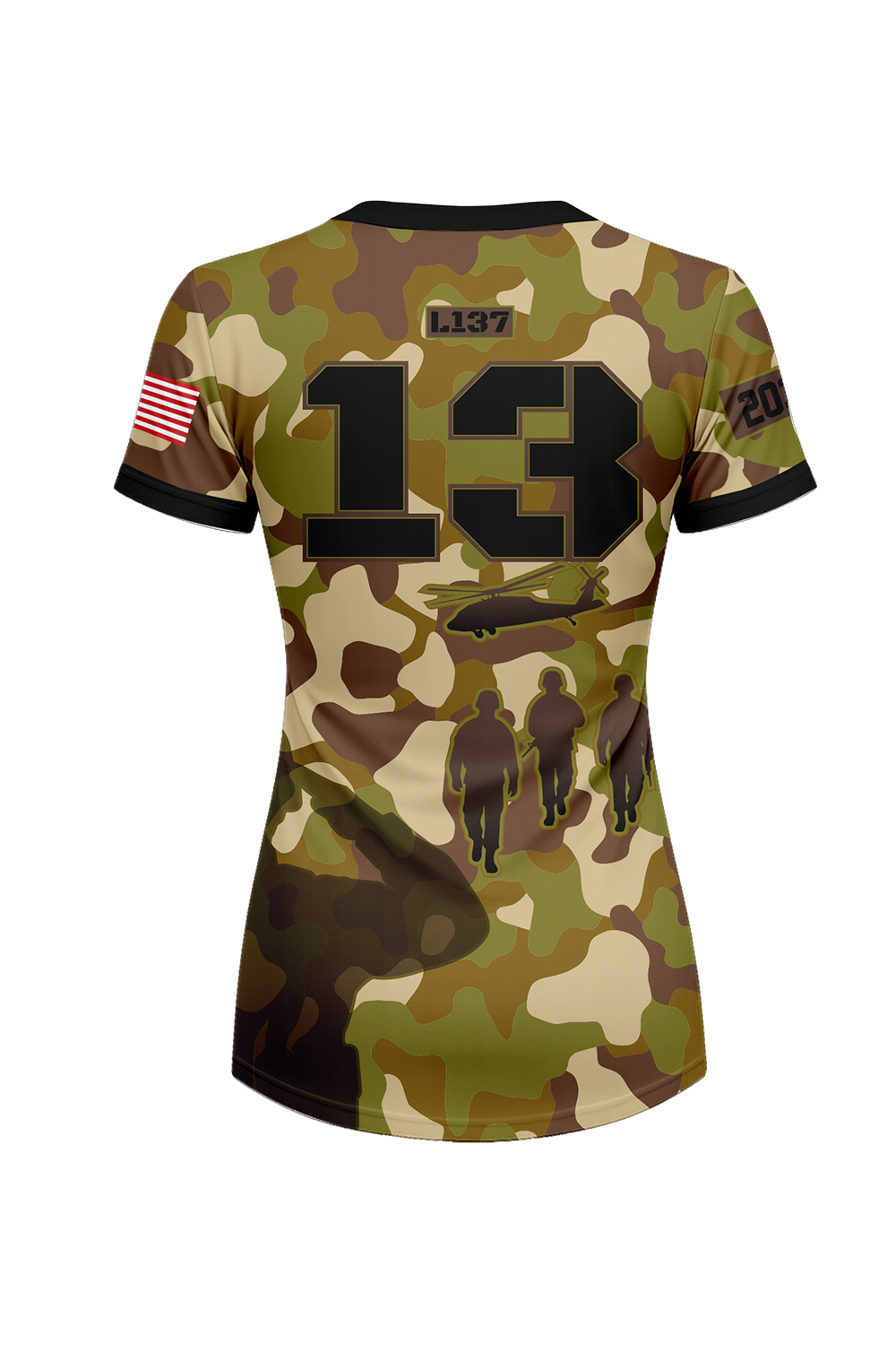 VA Vibe Softball Women's Sublimated No Button Jersey