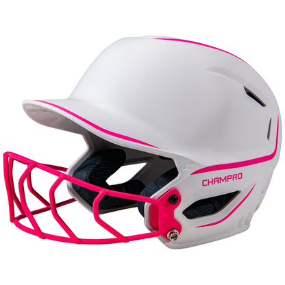 Champro HXE Fastpitch Matte Two-Tone Batting Helmet