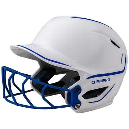 Champro HXE Fastpitch Matte Two-Tone Batting Helmet
