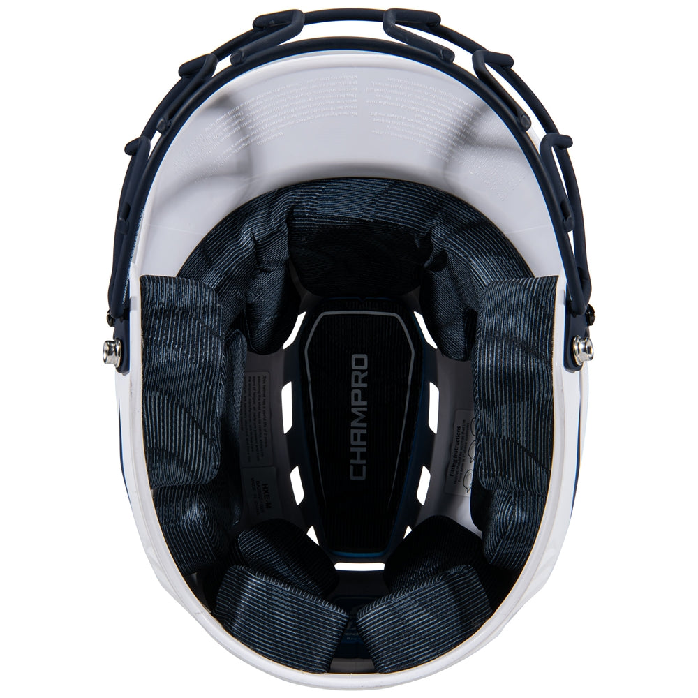 Champro HXE Fastpitch Matte Two-Tone Batting Helmet