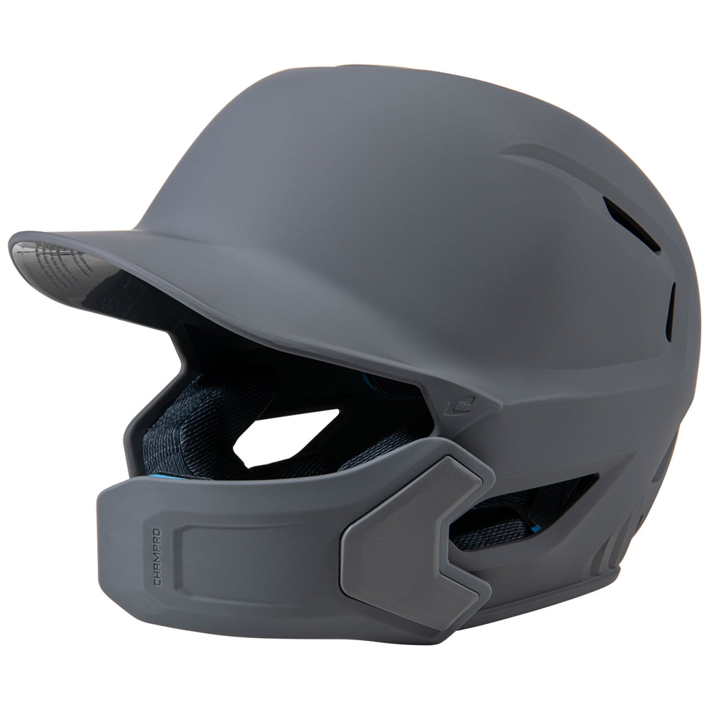 Champro HXE Matte Batting Helmet W/Jaw Guard – Gutsy Athletic