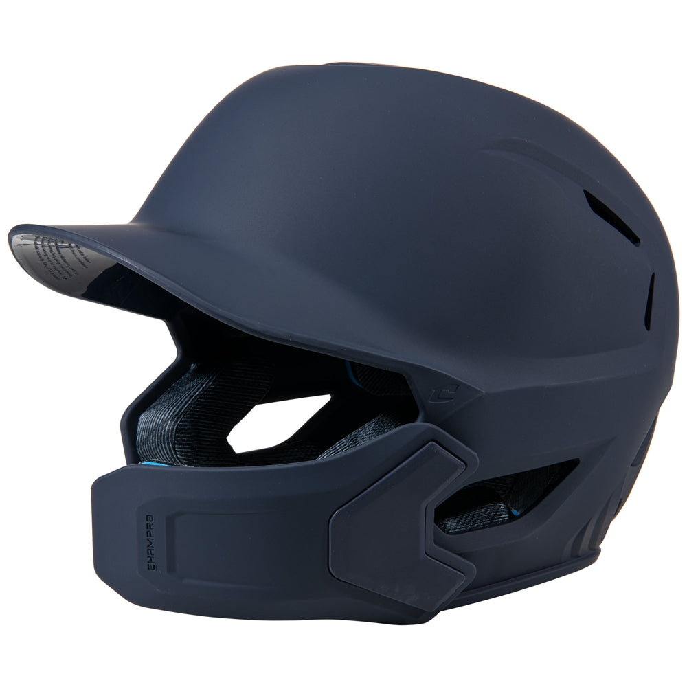 Champro HXE Matte Batting Helmet W/Jaw Guard