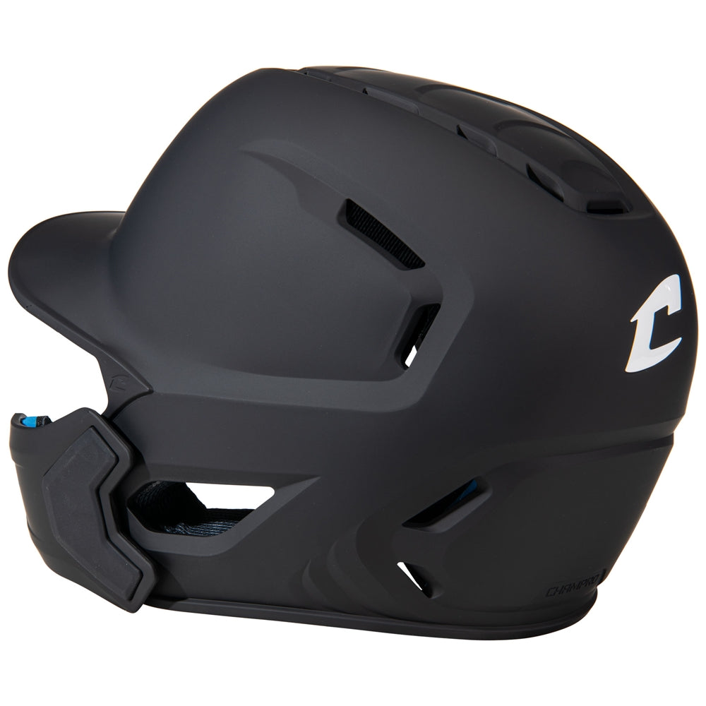 Champro HXE Matte Batting Helmet W/Jaw Guard