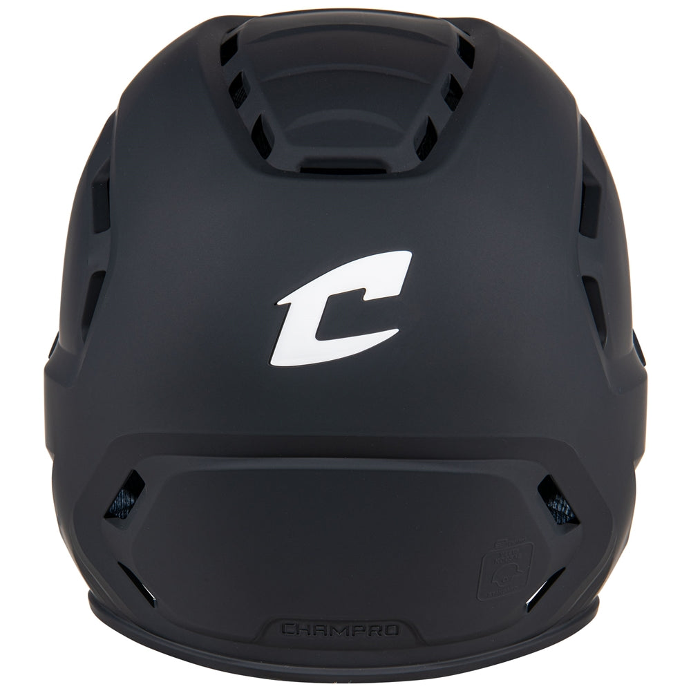 Champro HXE Matte Batting Helmet W/Jaw Guard