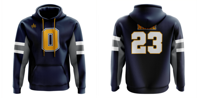 Oxford Wildcats Baseball Custom Gutsy IGNITE+ Performance Hoodie