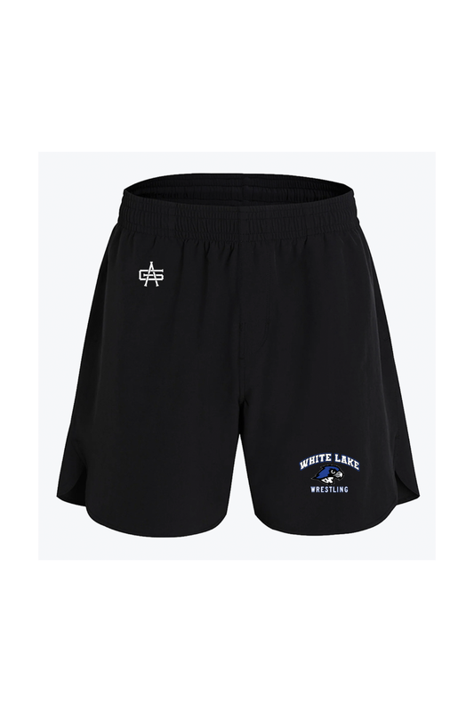 White Lake MS Wrestling Gutsy Maverick 7" Hybrid Pocketed Shorts