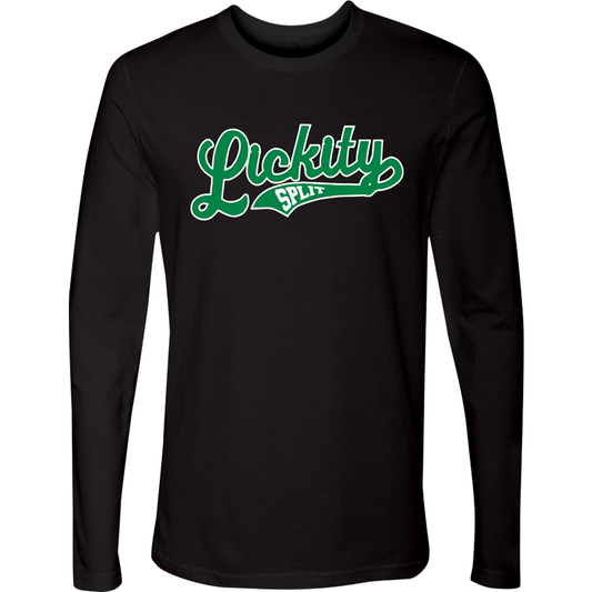 Lickity Split Softball Long Sleeve Tee