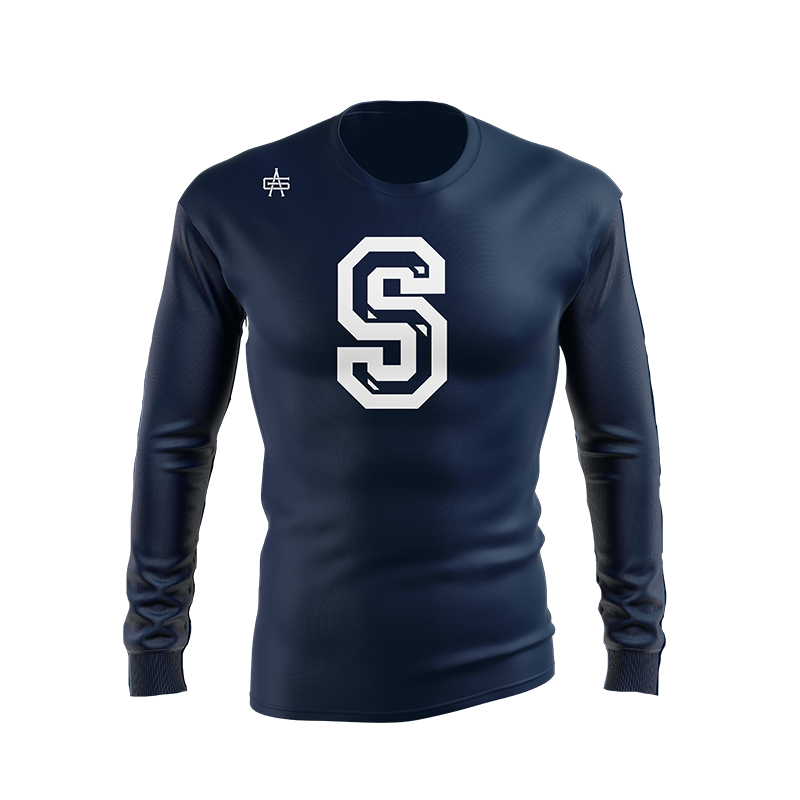 Sluggers Sublimated Performance Long Sleeve Compression Top