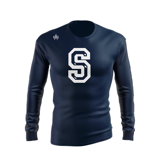 Sluggers Sublimated Performance Long Sleeve Compression Top