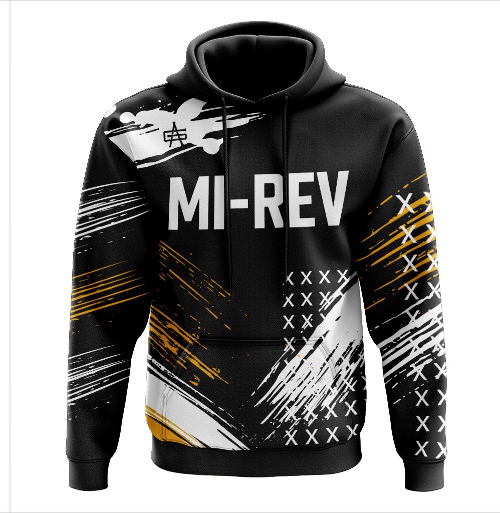 MI Rev Wrestling Charged Sublimated Performance Hoodie