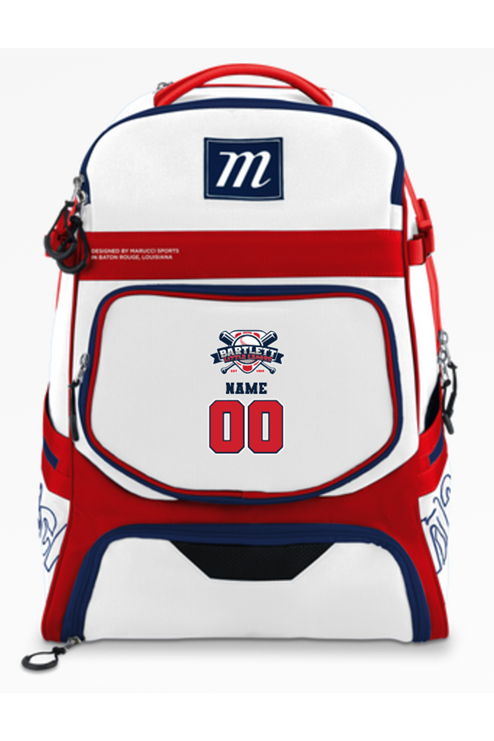 Bartlett Little League Baseball Marucci Rangr Bat Bag