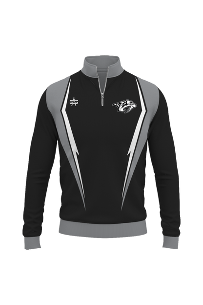 Plymouth Wrestling Sublimated Performance Quarter Zip