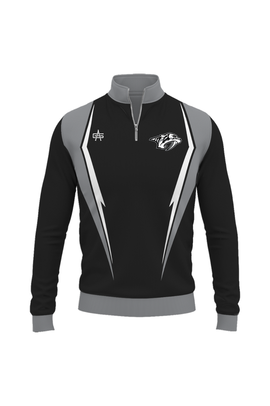 Plymouth Wrestling Sublimated Performance Quarter Zip