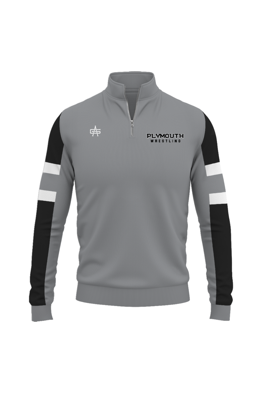 Plymouth Wrestling Sublimated Performance Quarter Zip