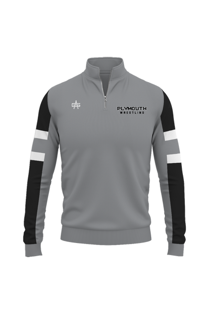 Plymouth Wrestling Sublimated Performance Quarter Zip