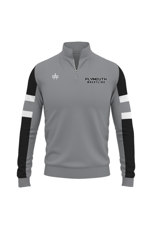 Plymouth Wrestling Sublimated Performance Quarter Zip