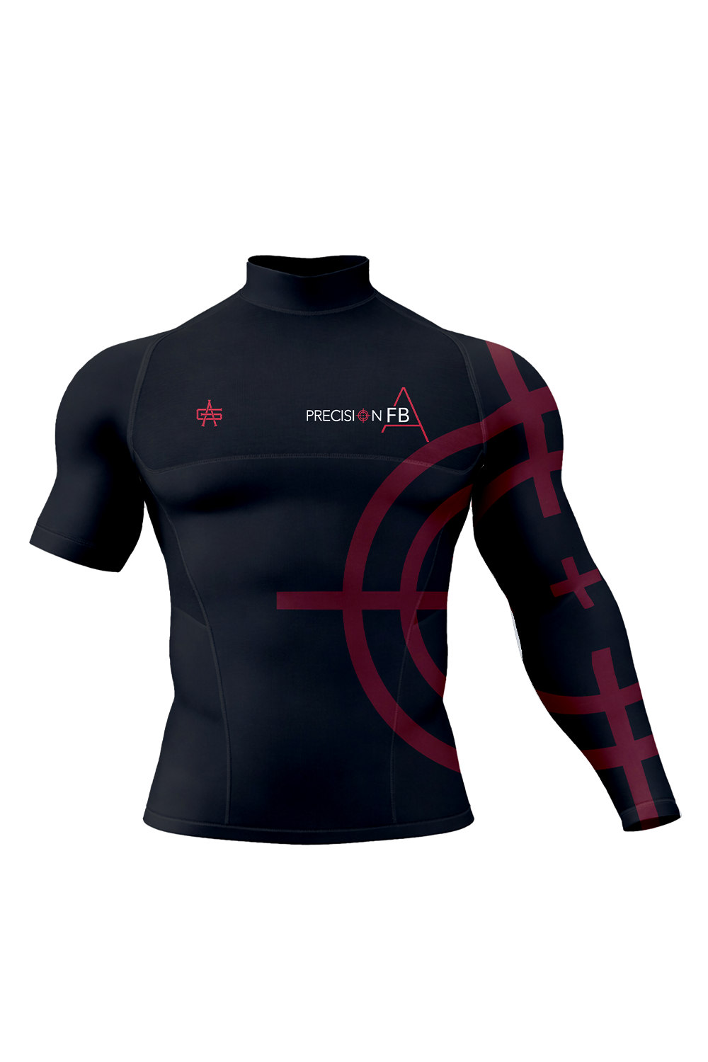 Precision FB Academy Asymmetrical Compression Top (Left Sleeve)