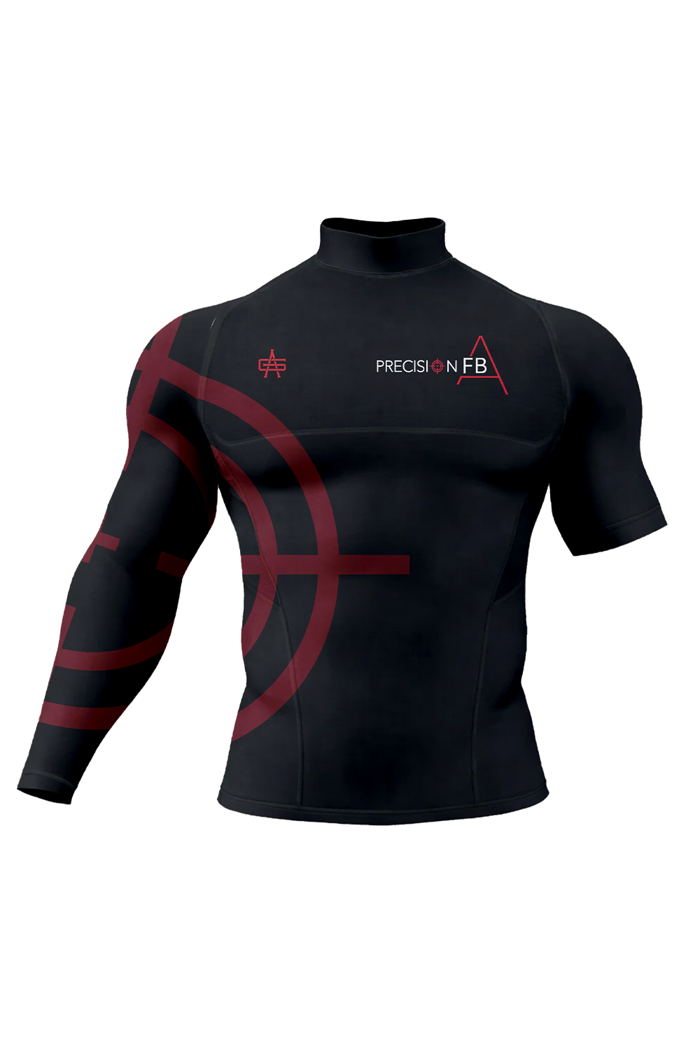 Precision FB Academy Asymmetrical Compression Top (Right Sleeve)