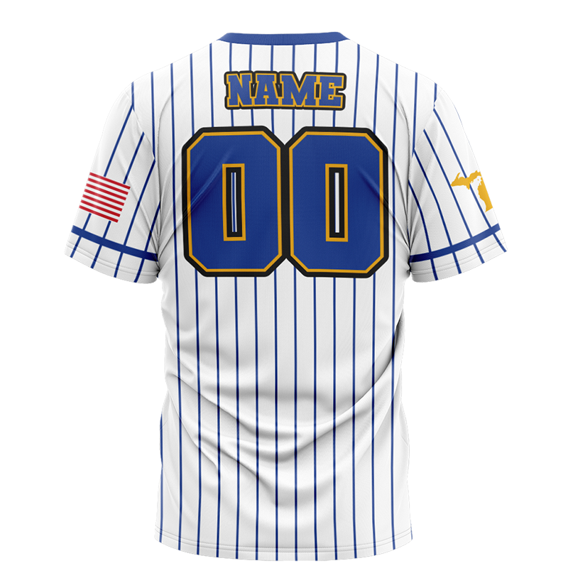 Jet Box Baseball Sublimated No Button Jersey