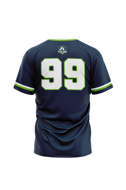 Spa City Stallions No Button Sublimated Jersey