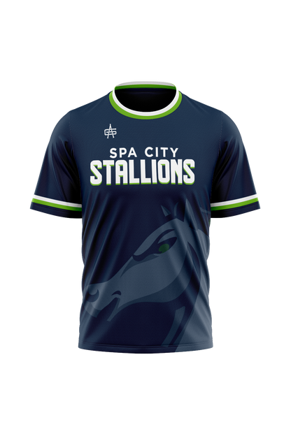 Spa City Stallions No Button Sublimated Jersey
