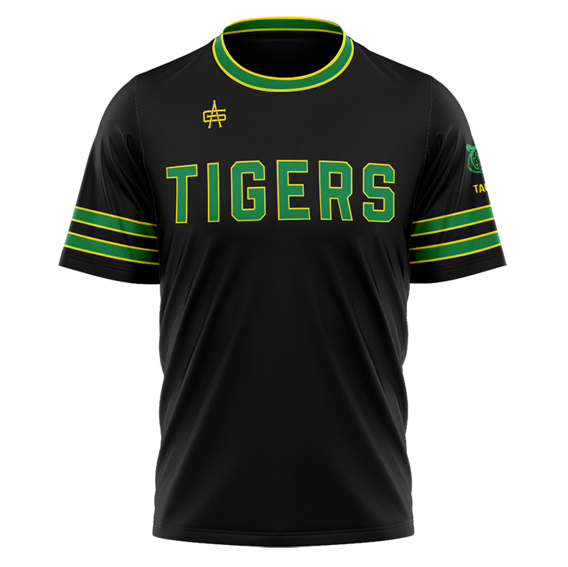Tacoma Tigers Sublimated No Button Jersey with number customization
