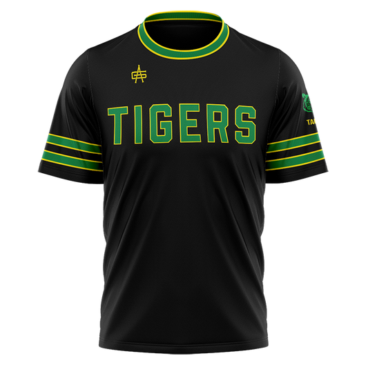 Tacoma Tigers Sublimated No Button Jersey with number customization