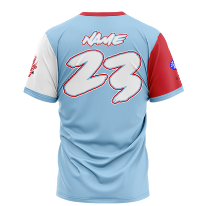 Los Tainos Baseball No Button Sublimated Jersey
