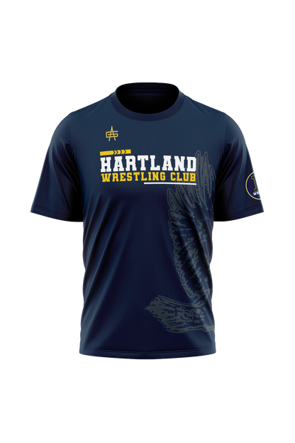 Hartland Wrestling Club Sublimated Performance Short Sleeve Tee